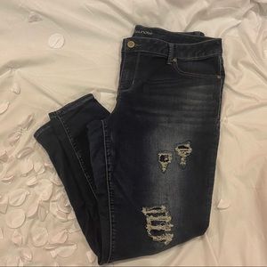 Maurices Distressed Jeggings